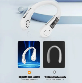 Neck Fan Portable Bladeless Hanging Neck