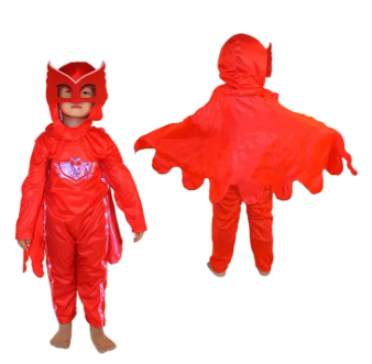 Blue Green Red Boy Girl PJ Masks Costume