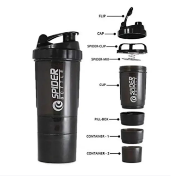 SPIDER BOTTLE Gym Shaker