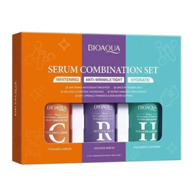 BIOAOUA WHITENING  ACID SERUM COMBINATION SET