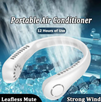 Neck Fan Portable Bladeless Hanging Neck