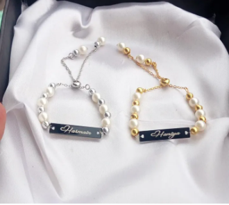Customized/Personalized Baby and Baba Bracelet