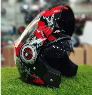 HELMET 3 in 1 Flipup FOR BIKE MOTORCYCLE - DUAL VISOR
