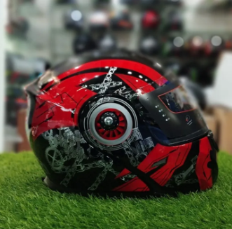 HELMET 3 in 1 Flipup FOR BIKE MOTORCYCLE - DUAL VISOR