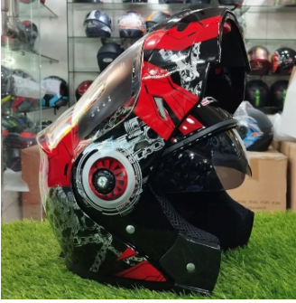 HELMET 3 in 1 Flipup FOR BIKE MOTORCYCLE - DUAL VISOR