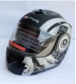 HELMET 3 in 1 Flipup FOR BIKE MOTORCYCLE - DUAL VISOR